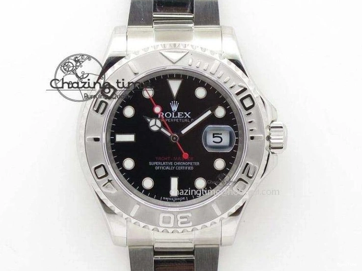 MiroTime 0417 Breathable GMT Master II 116719 BLRO Real Ceramic 904L SS GMF 1:1 Best Edition Black Dial on Bracelet A3186 (Correct Hand Stack) 3243